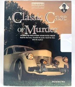 BEPUZZLED Inspector Cross 'A Classic Case of Murder' 1000 Pieces - Picture 1 of 2