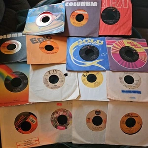 Vinyl 45 records 15 Phil Collins, Genesis, Eagles, Cheap Trick, Chicago Alabama - Picture 1 of 16