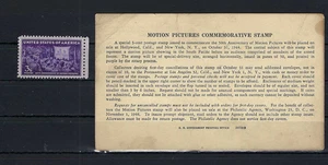 'MOTION PICTURES COMM. STAMP 1944 TO WILMERDING PA- U.S. - Picture 1 of 3