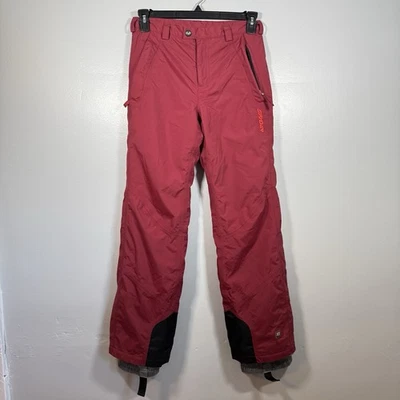 Женские лыжные штаны для сноуборда Spyder размер 8 средние красные водонепроницаемые зимние для улицы - Изображение 1 из 4