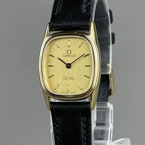 Omega De Ville Vintage Damenuhr Neues Lederband Neue Batterie 5910283 - Bild 1 von 22