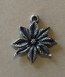JAMES AVERY FLOR NAVIDAD ENCANTO PLATA ESTERLINA RETIRADO RARO - Imagen 1 de 8