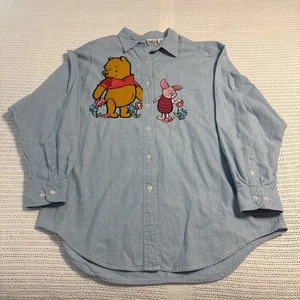 Vintage Winnie The Pooh, Long Sleeved Women’s Large Shirt. The Disney Store. ￼ - Picture 1 of 11