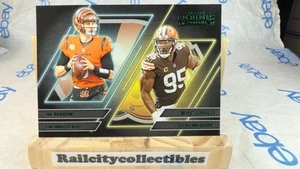2022 Panini Contenders - Contenders Series #CS-BG Joe Burrow, Myles Garrett🏈 - Picture 1 of 3