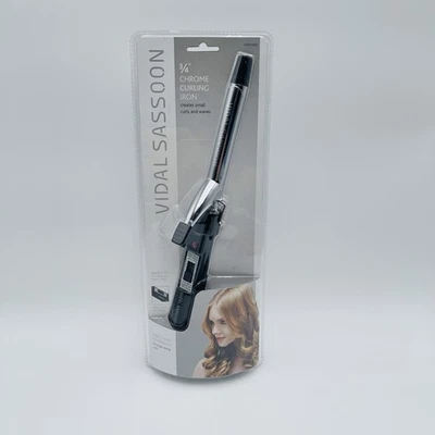 Rizador cromado Vidal Sasssoon 3/4 pulgadas VSIR1545C nuevo sellado Foto 1 de 4
