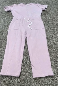 Pistola Clarisse French Terry, tuta con spalle pieghettate taglia media - Foto 1 di 6