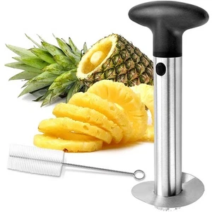 Stainless Steel Pineapple Corer Slicer Tool Fruit Peeler Corer for Home Kitchen - Picture 1 of 6