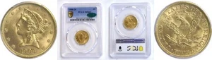 1906-D $5 Five Dollar Gold Coin PCGS MS-65 - Picture 1 of 1