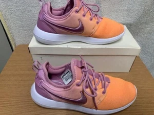 Nike W Roshe Two BR Orquídea/Orquídea-Puesta de sol Brillantes Entrenadores Talla UK 4 (37.5) 23.5CM - Imagen 1 de 9