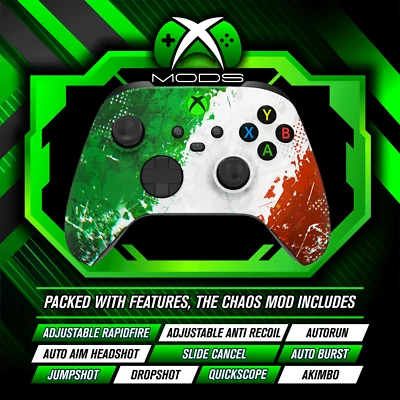 XBOX ONE SERIES RAPID FIRE CONTROLLER - CHAOS ANTI RECOIL MOD - Amo l'Italia - Image 1 of 2