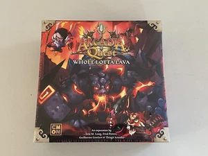 Arcadia Quest Inferno Whole Lotta Lava Expansion CMON 2016 AQ029 Brand New! - Picture 1 of 14