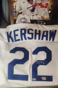 Fanatic Under Warps Claton Kershaw autographed sign authentic jersey Dodgers COA - Picture 1 of 5