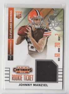 YOU PICK - Cleveland Browns CERTIFIED AUTO GU NUMBERED RC STAR HOF - Picture 1 of 43