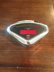 harley speedometer tachometer digital thunderheart billet bracket saxon dash new - Picture 1 of 2