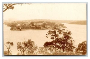 Lane Cove River, Hunters Hill, Sydney, NSW, Australia RPPC - Picture 1 of 2