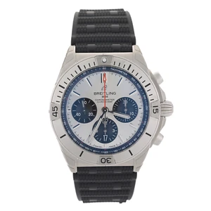 Breitling Chronomat B01 AB0134 Silber 42mm Herrenuhr Full Set - Bild 1 von 15