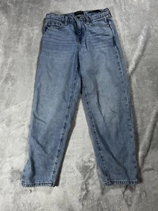 Banana Republic Jeans Damen 26p blau Barrel Leg helle Waschung hoher Bund Denim - Bild 1 von 12