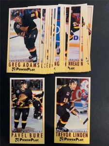 1993/94 Fleer Power Play Vancouver Canucks Team Set 18 Karten Tall Boys - Bild 1 von 1