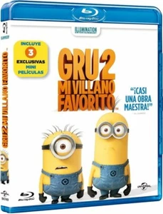 Gru 2 Mi Villano Favorito Bluray Minions - Nuevo - Castellano - Imagen 1 de 2