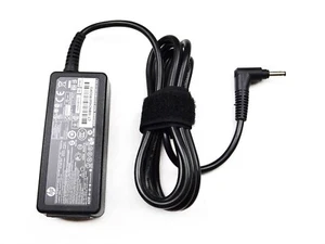 GENUINE HP MINI 110 210 LAPTOP 19.5V 2.05A 40W BLACK AC POWER ADAPTER 624502-001 - Picture 1 of 2