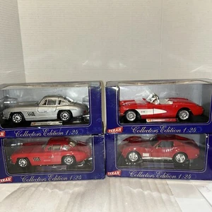 3 auto pressofuse 1:24 da collezione nuove con scatola. Acquista 1 $20 2 $35 tutti $55 leggi - Foto 1 di 6