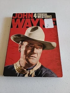 John Wayne 4 Essential Westerns 4-Disc Set DVD New Sealed** - Picture 1 of 6