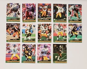 1992 Ultra Pittsburgh Steelers TEAM SET Lloyd, Woodson, O'Donnell, Searcy, - Picture 1 of 1