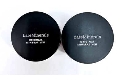 2X bareMinerals Original Mineral Veil Tinted Tan Deep Powder 0.3 Oz No Box - Image 1 of 3