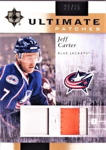 Rare 2011 2011-12 ULTIMATE Collection ULTIMATE Patches #UJJC JEFF CARTER /35 - Picture 1 of 2