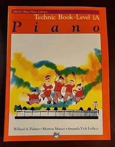 Libro técnico de biblioteca de piano básico de Alfred's nivel 1A Alfred Publishing Co PB - Imagen 1 de 6