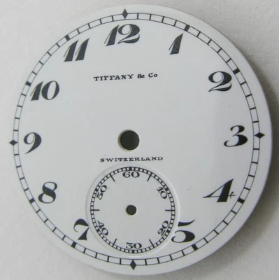 Reloj Tiffany & Co. vintage de porcelana como nuevo esfera 25,4 mm Foto 1 de 3