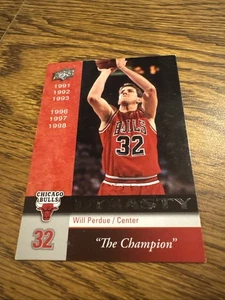 2008-09 Upper Deck - Chicago Bulls Dynasty Will Perdue #CHI-21 - Picture 1 of 2