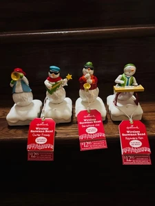 2010 Hallmark Wireless Snowman Band 4er Set Musical Motion, Weihnachten funktioniert nicht - Bild 1 von 11