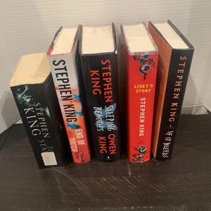 stephen king book lot 4 Hard Backed 1 Paper Back - Picture 1 of 21