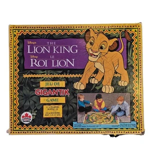 Rare 1994 Disney Lion King Gigantik Board Game Canada Games Vintage Mat Complete - Picture 1 of 10
