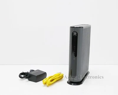 Motorola MG7700 AC1900 Dual-Band DOCSIS 3.0 Cable Modem WiFi Router - Image 1 of 4