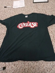 T-shirt vintage film Gildan Grease taglia L nera - Foto 1 di 5