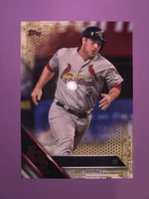 Tarjeta de béisbol 2016 Topps Update Gold/2016 #US257 Cardinals Jedd Gyorko Foto 1 de 2