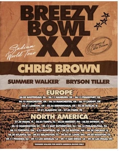2x Chris Brown - Breezy Bowl XX Sitzplätze 11. Juni - Bild 1 von 3