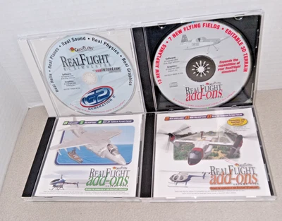Real Flight R/C Flight Simulator G2 +  Add-ons Volume 1, 4, and 5 PC - Photo 1/4