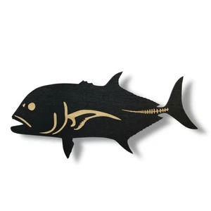 Sign - CUSTOM - Giant Trevally Fish - Picture 1 of 8