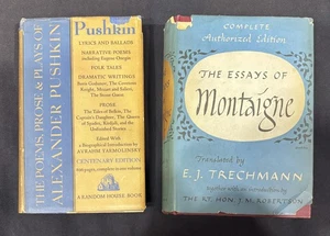 Werke von Alexander Puschkin & Die Essays von Montaigne! Antike Prosa & Schriften! - Bild 1 von 5