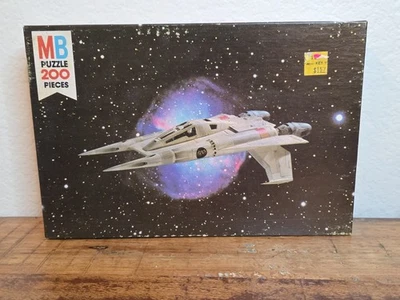 Rompecabezas Buck Rogers #2: Starfighter vintage años 70 Milton Bradley 200 piezas NUEVO Foto 1 de 3