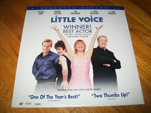 LITTLE VOICE Laserdisc LD WIDESCREEN FORMAT BRAND NEW SEALED RARE EWAN McGREGOR! - Picture 1 of 1