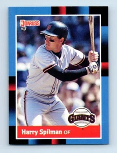 1988 Donruss Harry Spilman San Francisco Giants #607 - Picture 1 of 2