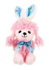 NWT Pink Poodle Plush 7-inch Small Puppy  W/ Bunny Ears Way To Celebrate WALMART