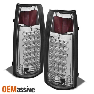 Luces traseras LED transparentes para 88-98 C10 C/K Suburban Tahoe Sierra Yukon Silverado Foto 1 de 4