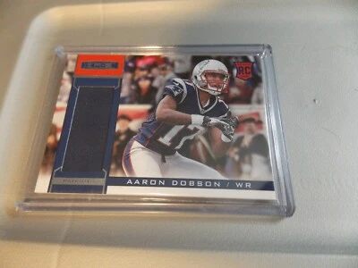 2013 Rookies & Stars Aaron Dobson Jumbo Rookie Jersey Relic Patriots  - Image 1 of 2