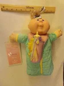 CABBAGE PATCH KID PUPPE HASBRO Mädchen CORNSILK SIPPIN BABY BILDER ANSEHEN 0000 - Bild 1 von 6