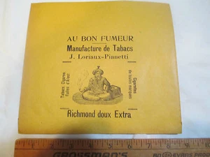 c1910 Tobacco Cigarette Cigar Persian J Loriaux Pianetti French Advertising  - Picture 1 of 2